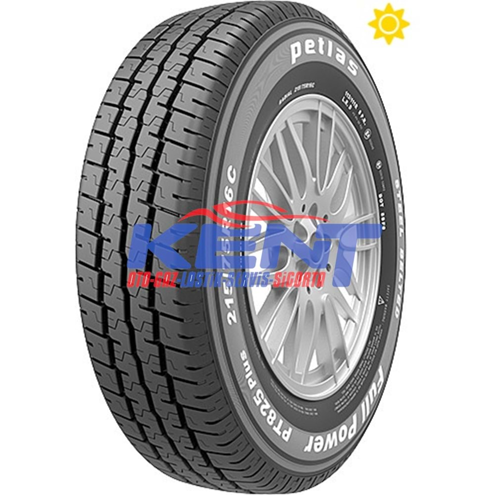 185R14C 8PR 102/100R FULLPOWER PT825 PLUS - PETLAS