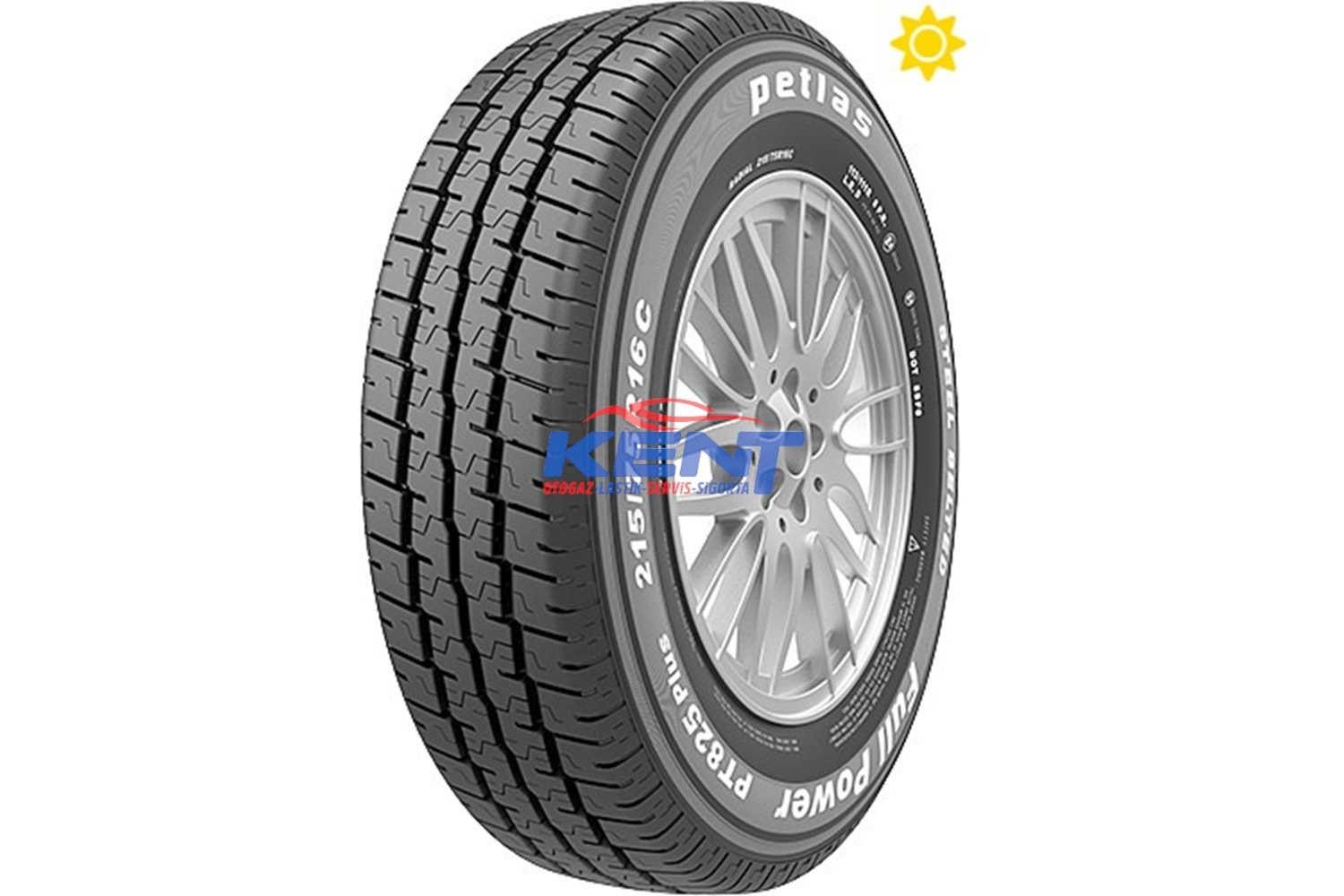 205/75R16C 8PR 110/108R FULLPOWER PT825 PLUS - PETLAS