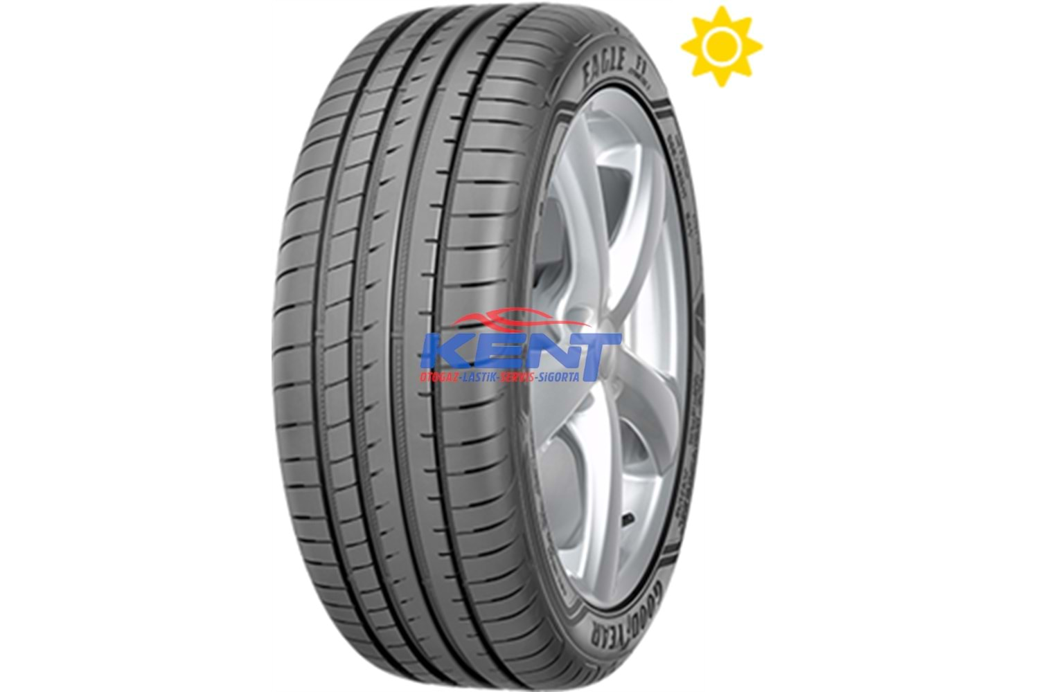 215/45R18 89V EAG F1 ASY 3 FP - GOODYEAR