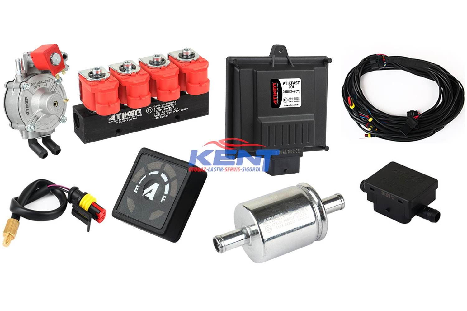 ATİKER Mini Kit 3-4 Sil. Atikfast OBDII 201 SR09